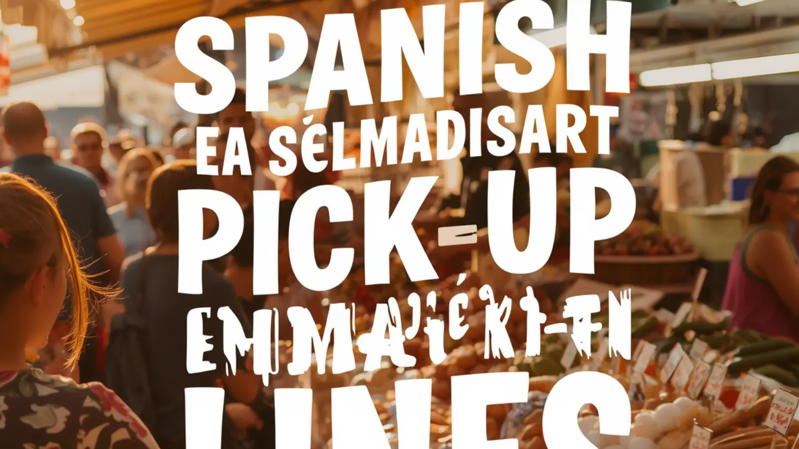 spanish pick up lines
