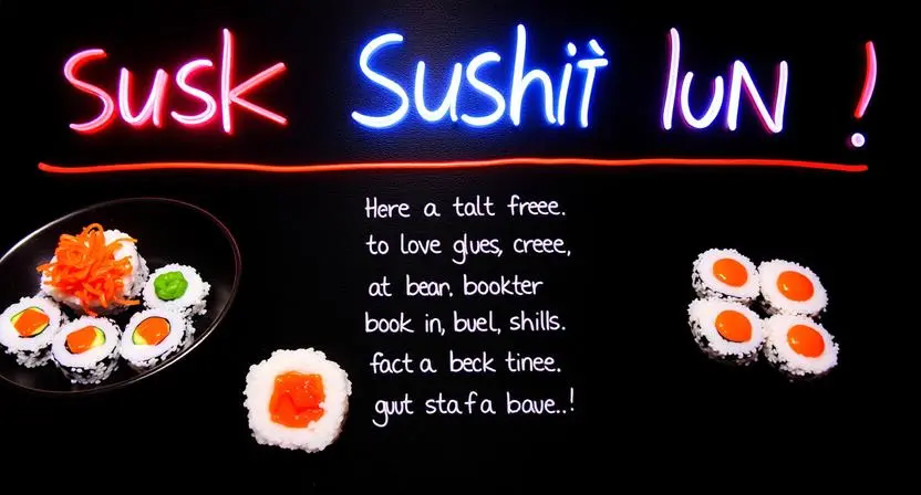 sushi pick up lines
